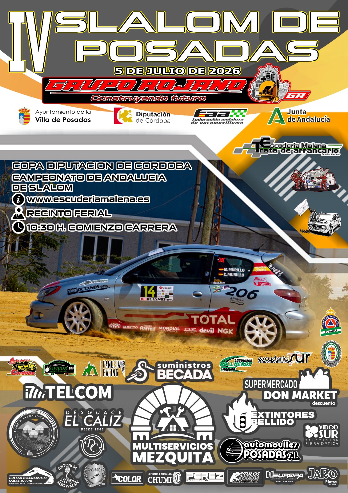 Cartel IV Slalom de Posadas 2026